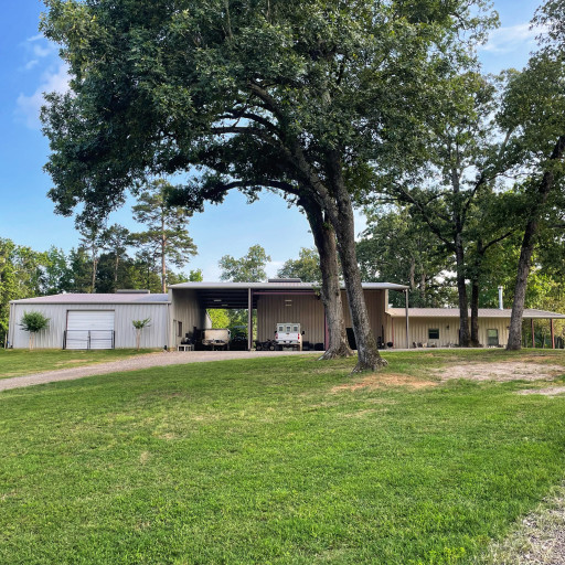 The front exterior of the kennel facility